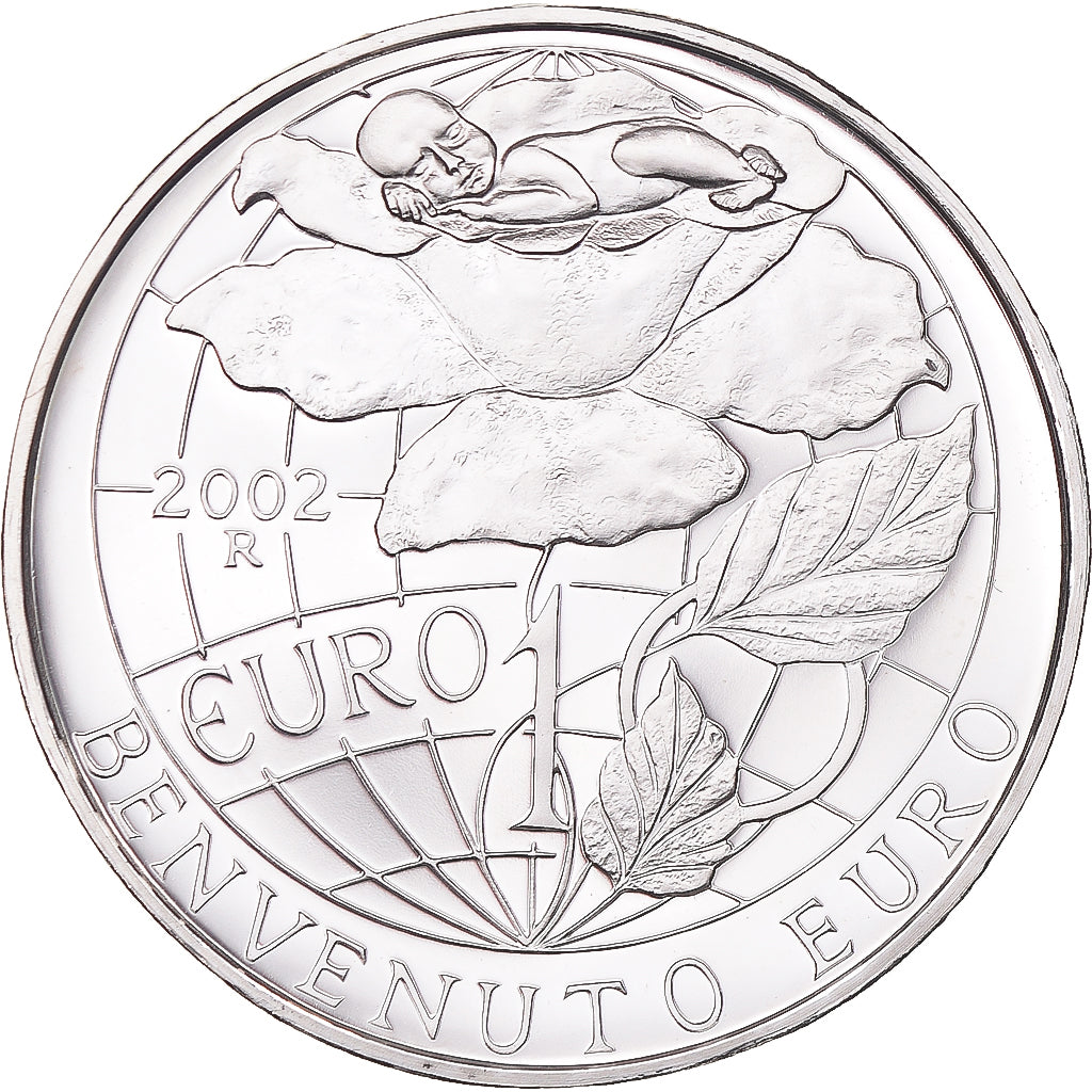 Munten, San Marino, 10 Euro, 2002, Rome, Proof, FDC, Zilver, KM:449