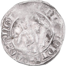 Coin, France, Edouard Prince Noir, 1/2 Gros, 1362/1372, Limoges, VF(20-25)