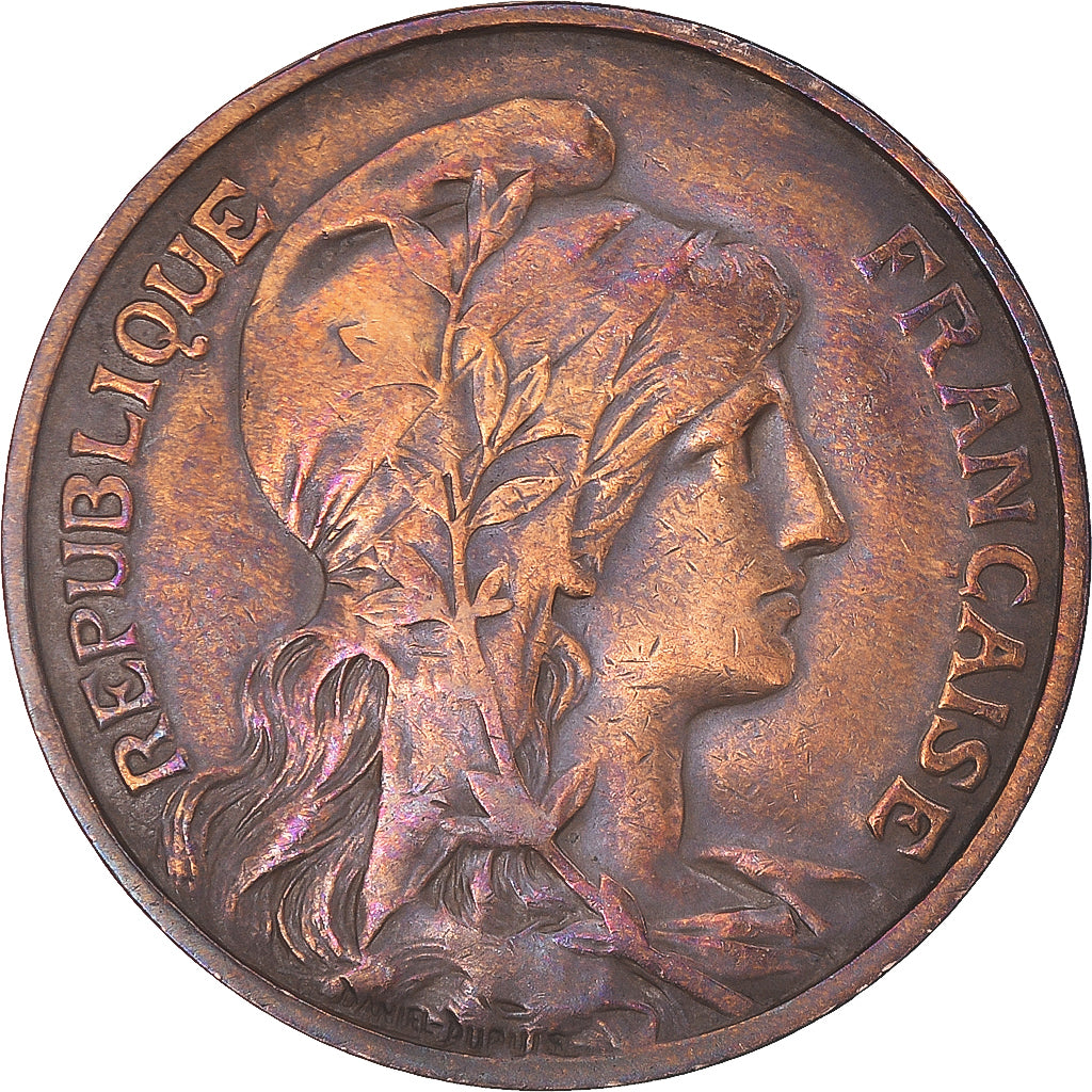 Coin, France, Dupuis, 10 Centimes, 1900, Paris, EF(40-45), Bronze, KM:843