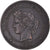 Moeda, França, Cérès, 10 Centimes, 1874, Bordeaux, AU(50-53), Bronze