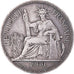 Coin, FRENCH INDO-CHINA, Piastre, 1909, Paris, EF(40-45), Silver, KM:5a.1