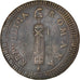 Moneda, Estados italianos, ROMAN REPUBLIC, 2 Baiocchi, 1799, Rome, BC+, Cobre
