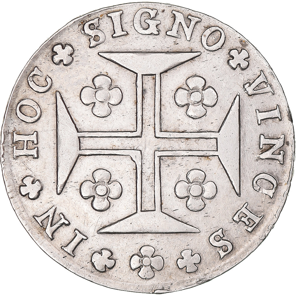 Moeda, Portugal, Jo, 400 Reis, Pinto, 480 Reis, 1815, Lisbon, AU(50-53), Prata