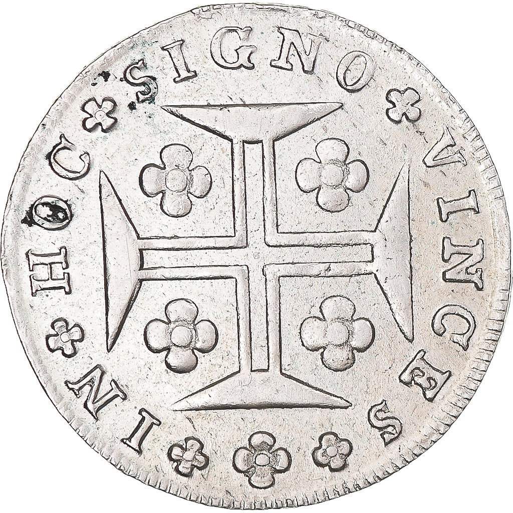 Moeda, Portugal, Jo, 400 Reis, Pinto, 480 Reis, 1814, Lisbon, AU(50-53), Prata