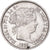 Coin, Spain, Isabel II, 40 Centimos, 1866, Madrid, AU(50-53), Silver, KM:628.2