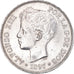 Moneda, España, Alfonso XIII, 5 Pesetas, 1897, Valencia, EBC, Plata, KM:707