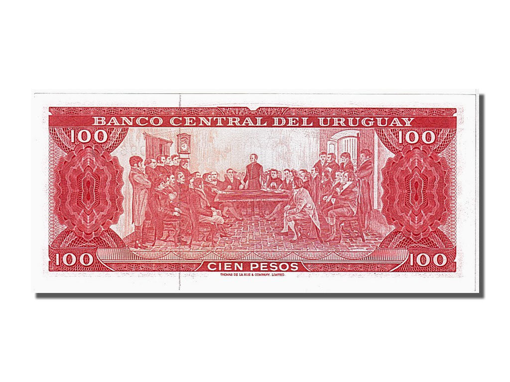 Biljet, Uruguay, 100 Pesos, 1967, NIEUW