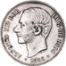 Coin, Spain, Alfonso XII, 5 Pesetas, 1887, Madrid, AU(50-53), Silver, KM:688