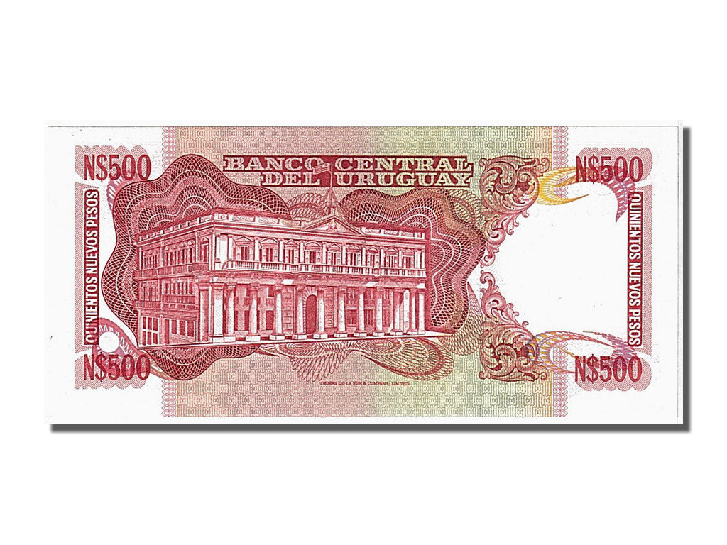 Banconote, Uruguay, 500 Nuevos Pesos, 1991, FDS