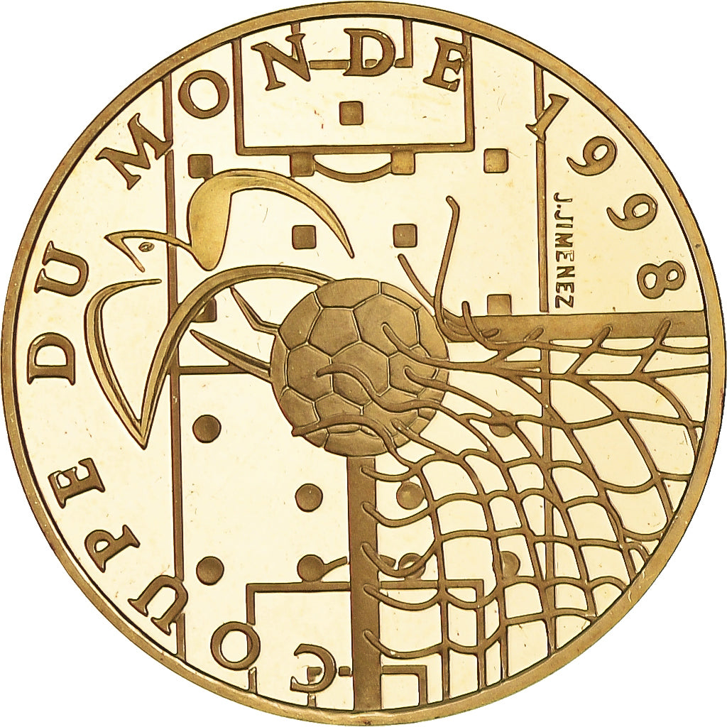 Coin, France, Coupe du Monde 1998, 50 Francs, 1996, Paris, Proof, MS(65-70)