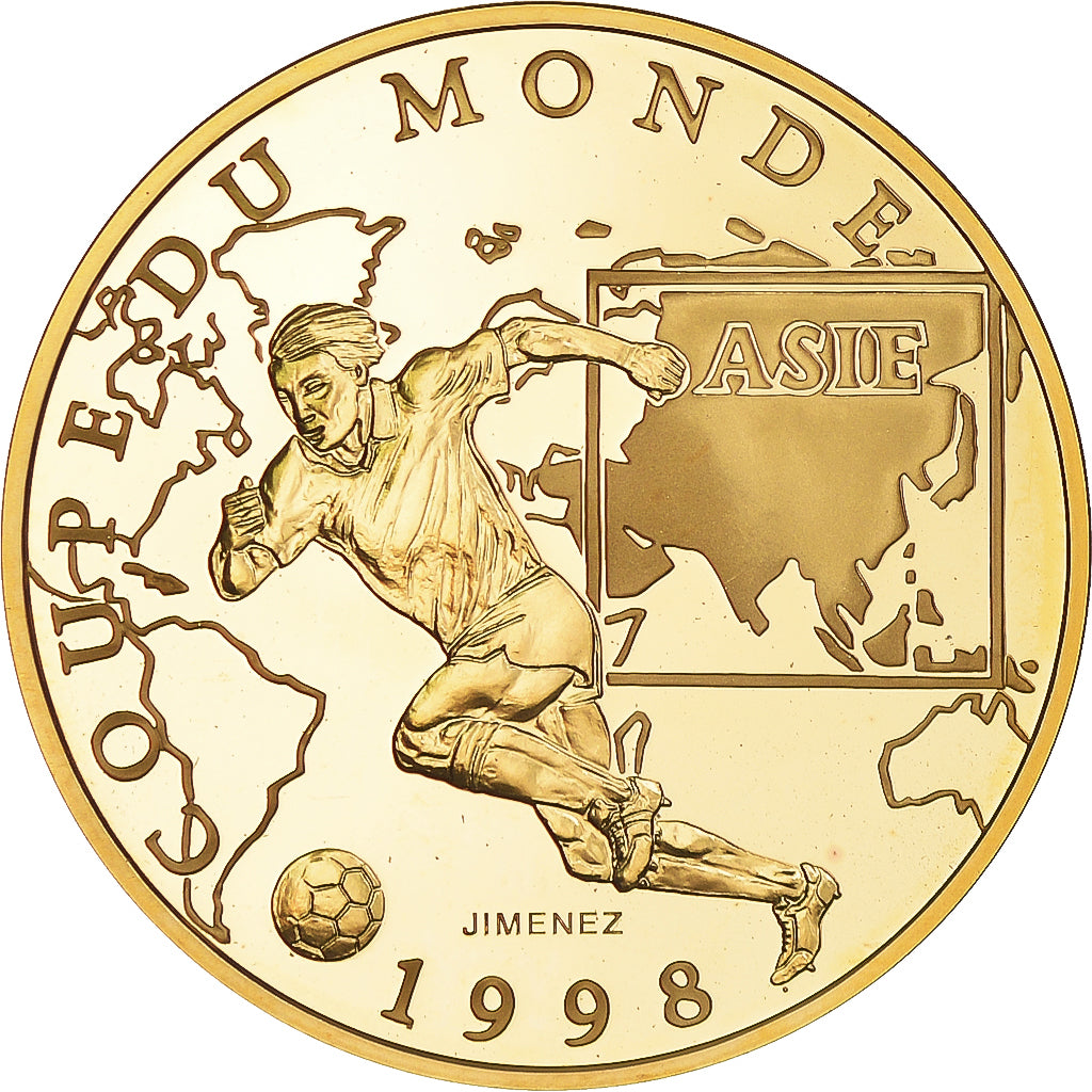 Coin, France, Coupe du Monde 1998, 100 Francs, 1997, Paris, Proof, MS(65-70)