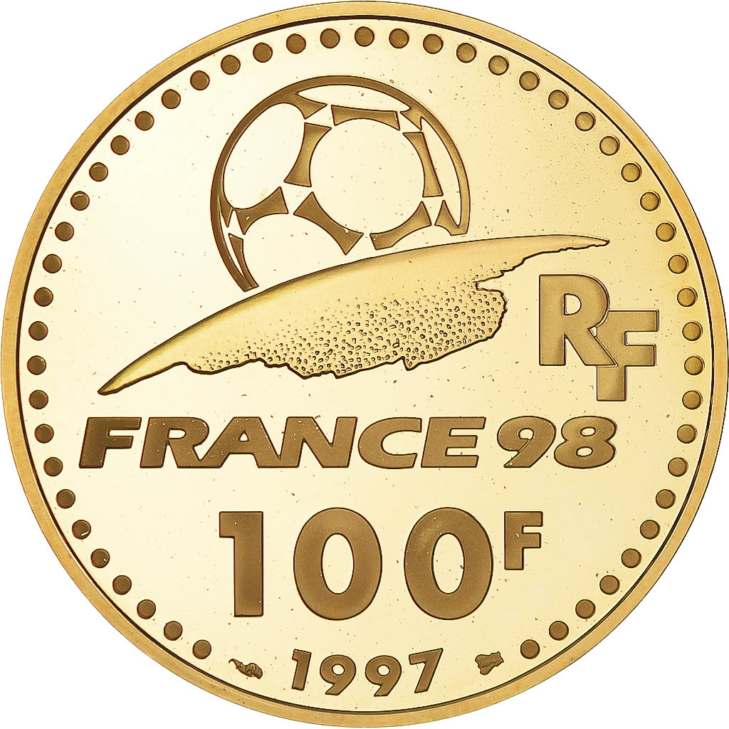 Coin, France, Coupe du Monde 1998, 100 Francs, 1997, Paris, Proof, MS(65-70)