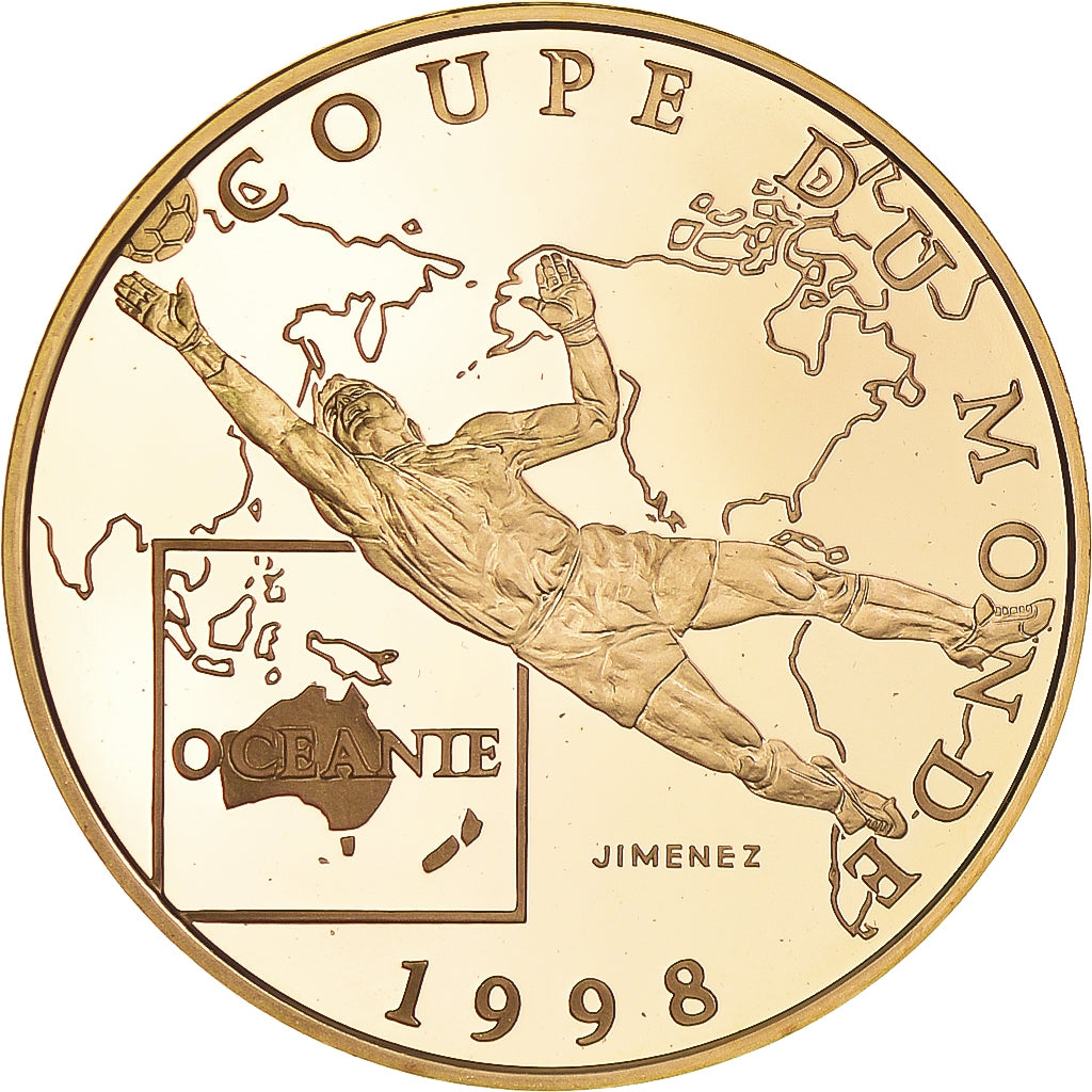 Coin, France, Coupe du Monde 1998, 100 Francs, 1997, Paris, Proof, MS(65-70)