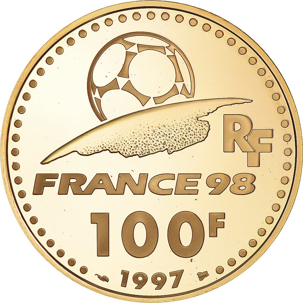 Coin, France, Coupe du Monde 1998, 100 Francs, 1997, Paris, Proof, MS(65-70)