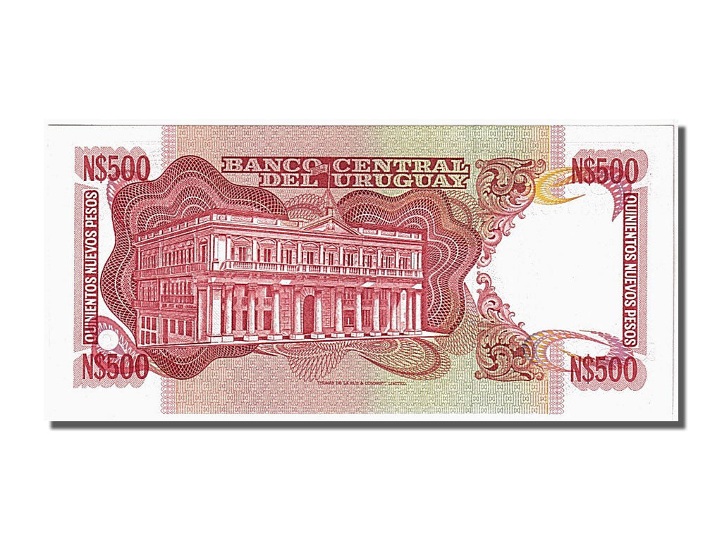 Banconote, Uruguay, 500 Nuevos Pesos, 1991, FDS