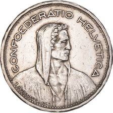 Coin, Switzerland, 5 Francs, 1931, Bern, EF(40-45), Silver, KM:40