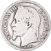 Moneta, Francia, Napoleon III, Franc, 1867, Strasbourg, B+, Argento, KM:806.2