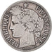 Moneda, Francia, Cérès, 2 Francs, 1871, Paris, BC, Plata, KM:817.1