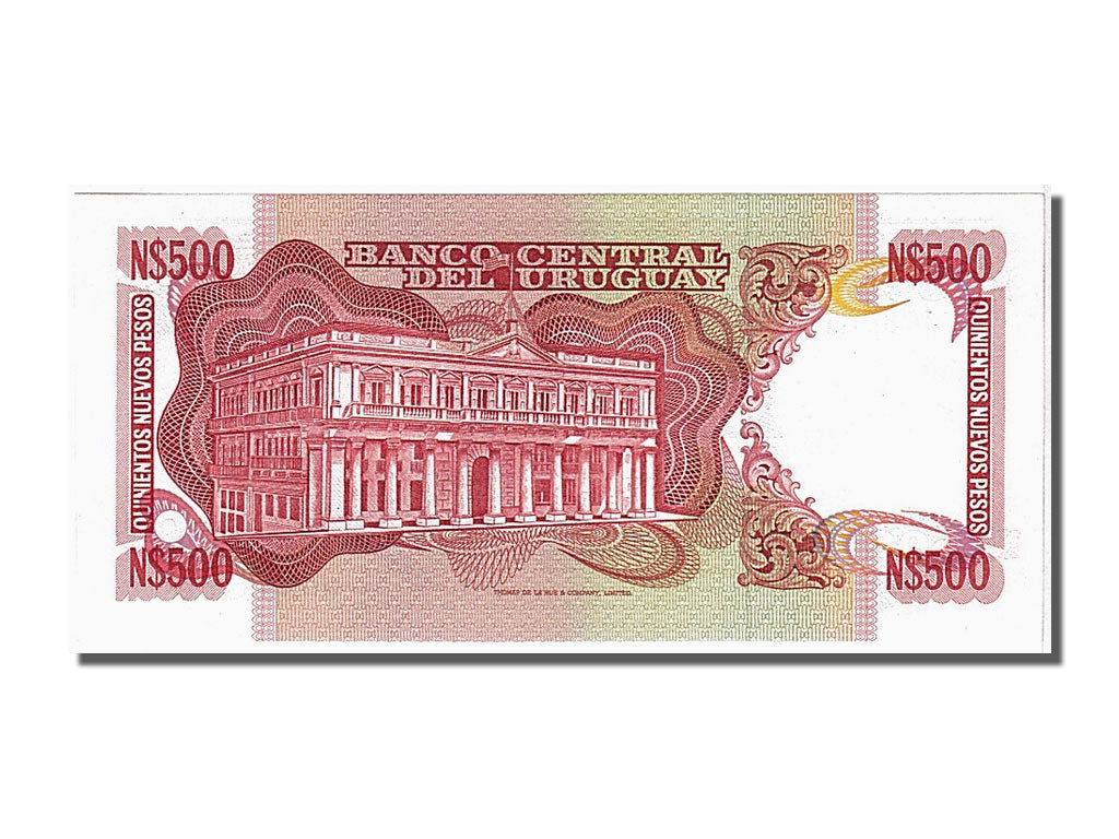 Uruguay, 500 Nuevos Pesos, 1991, KM #63A, UNC(65-70), 00365158
