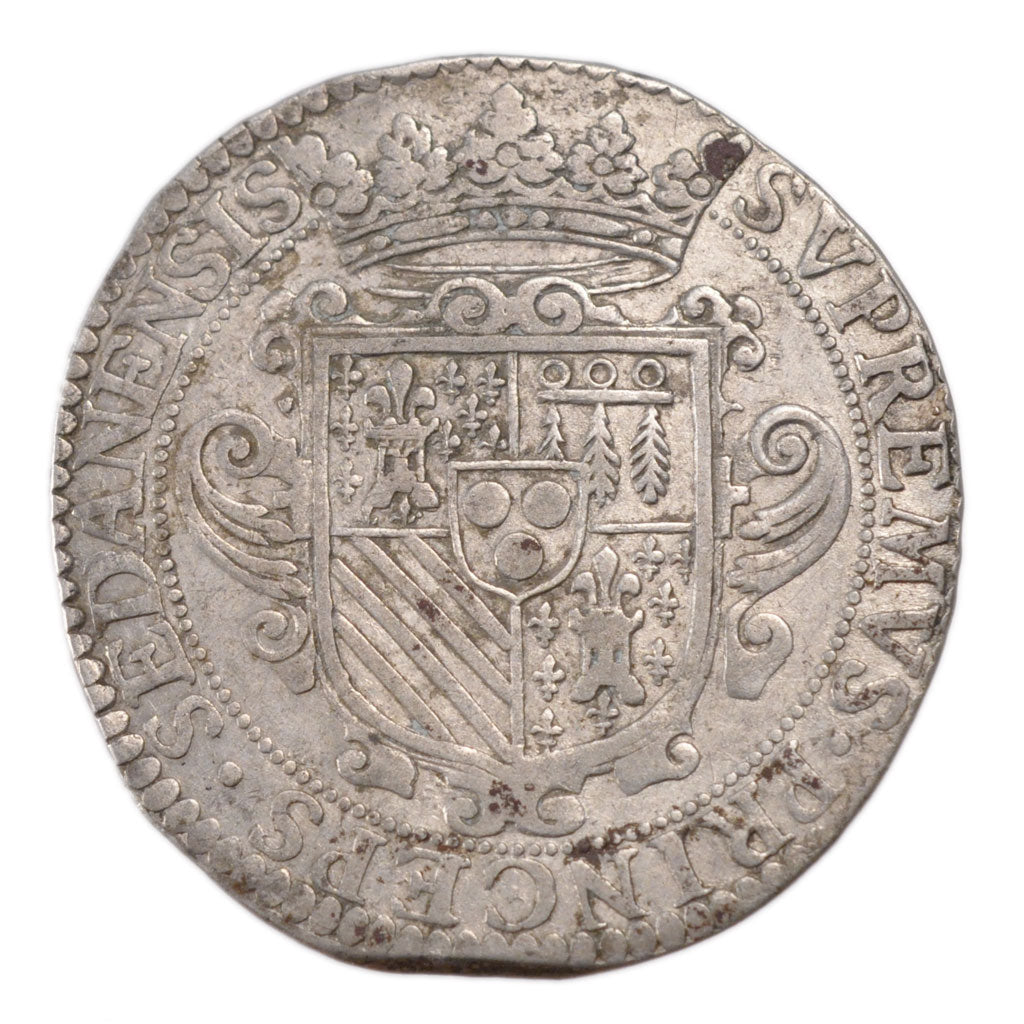 FRANCE, 30 Sols, 1613, Sedan ou La Tour A Glaire, AU(50-53), Silver, Boudeau...