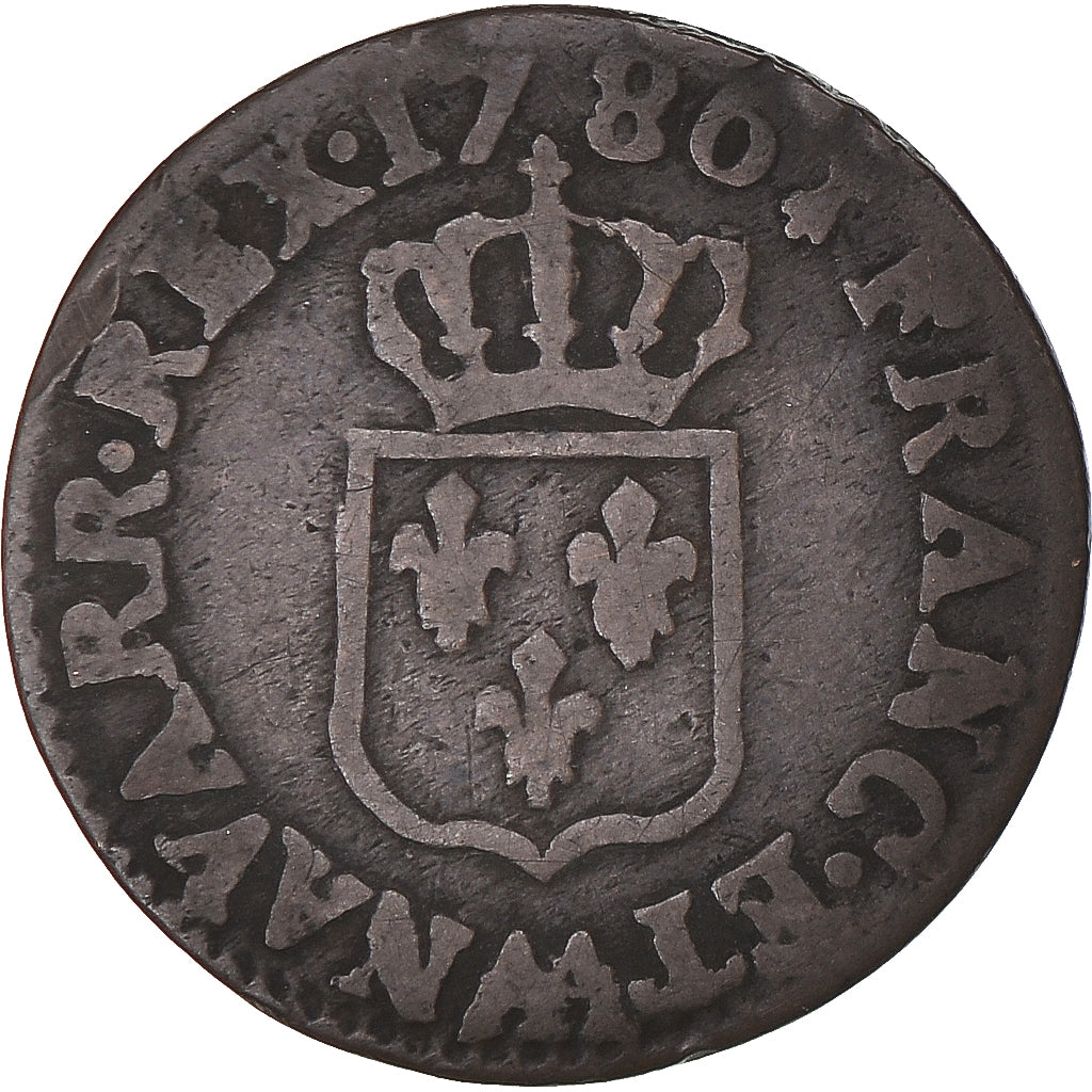 Monnaie, France, Louis XVI, Liard, 1786, Metz, B+, Cuivre, Gadoury:348, KM:585.2