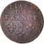 Moneta, Francia, Louis XIV, Liard de France, 1698, Amiens, MB, Rame, KM:284.18
