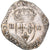 Monnaie, France, Henri IV, 1/4 d'écu à la croix feuillue de face, 1608