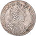 Moeda, França, Louis XIV, 1/2 Écu à la mèche longue, 1659, Angers, Rara