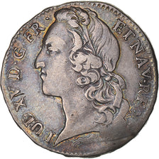 Coin, France, Louis XV, 1/2 Écu au bandeau, 1760, Orléans, Rare, VF(30-35)
