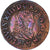 Moeda, França, Louis XIII, Double Tournois, 1635, Saint Palais, EF(40-45)