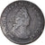 Moneta, Francia, Louis XIV, Liard de France, 1695, Lille, MB+, Rame, KM:284.22