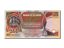 Uganda, 200 Shillings, 1987, FDS
