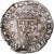Moneta, Francja, François Ier, 1/2 Teston, 1515-1547, Lyon, VF(30-35), Srebro