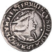 Moeda, França, François Ier, 1/2 Teston, 1515-1547, Lyon, EF(40-45), Prata