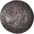 Moneta, Francja, François Ier, 1/2 Teston, 1515-1547, Lyon, EF(40-45), Srebro