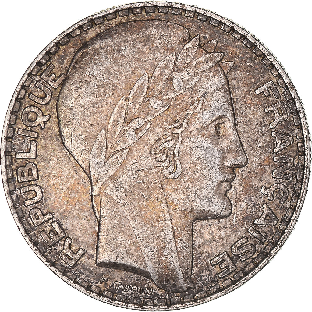 Monnaie, France, Turin, 20 Francs, 1929, Paris, TTB, Argent, Gadoury:852, KM:879