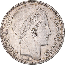 Moneta, Francia, Turin, 20 Francs, 1938, Paris, BB, Argento, KM:879, Gadoury:852