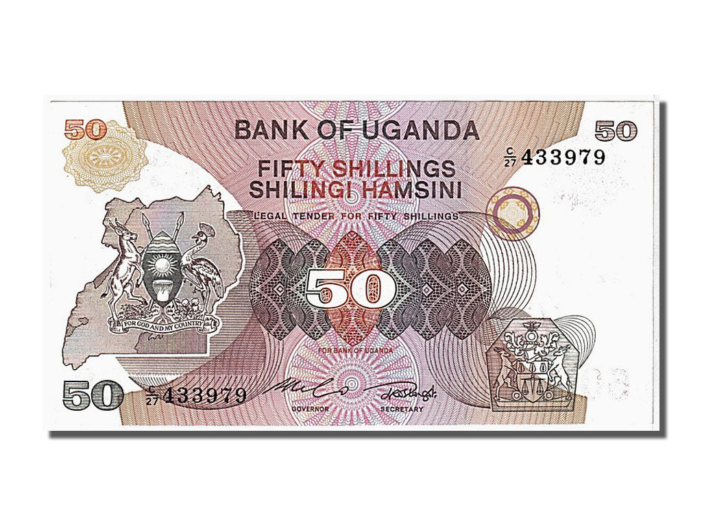 Uganda, 50 Shillings, 1987, FDS