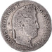 Moeda, França, Louis-Philippe, 1/2 Franc, 1834, Paris, VF(30-35), Prata