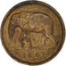 Münze, Belgisch-Kongo, Régence Prince Charles, 2 Francs, 1947, SS+, Messing