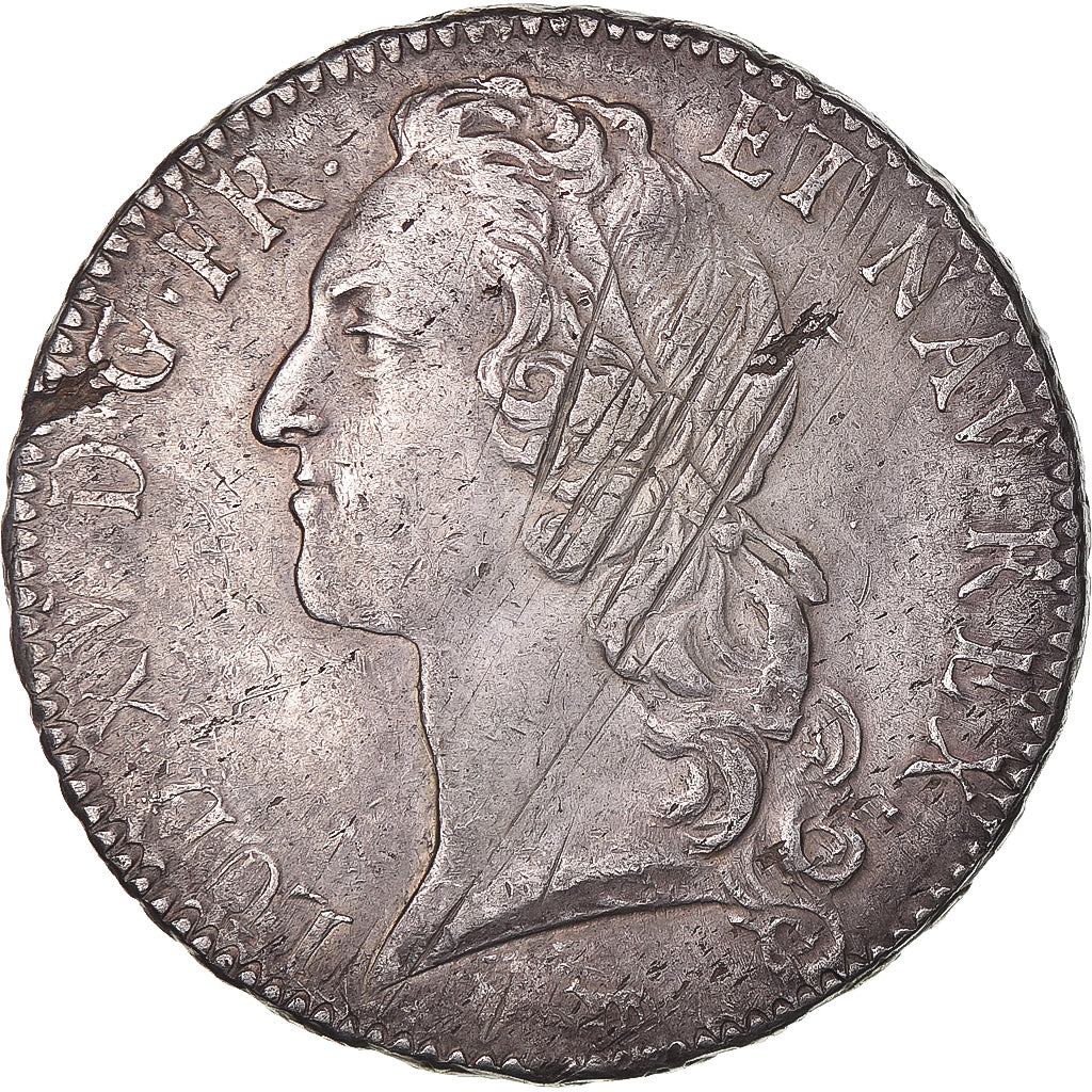 Münze, Frankreich, Louis XV, Écu au bandeau, 1746, Paris, SS, Silber