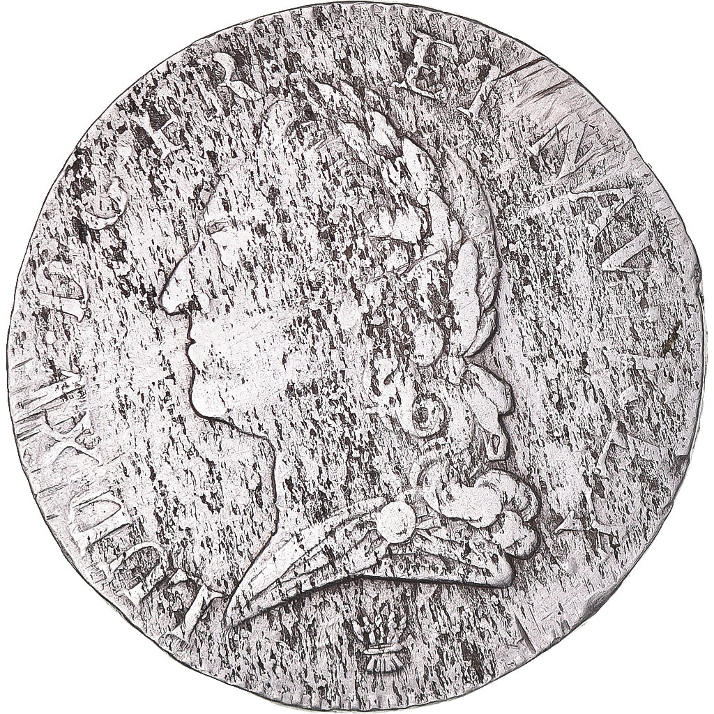 Moeda, França, Louis XV, Écu à la vieille tête, 1772, Limoges, VF(30-35)