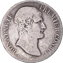 Moeda, França, Bonaparte Premier Consul, 5 Francs, An XI, Perpignan, VF(30-35)