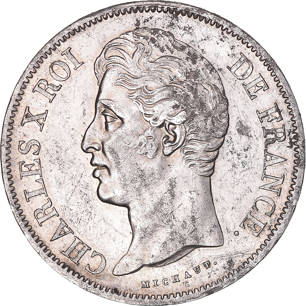 Monnaie, France, Charles X, 5 Francs, 1829, Paris, TTB+, Argent, Gadoury:644