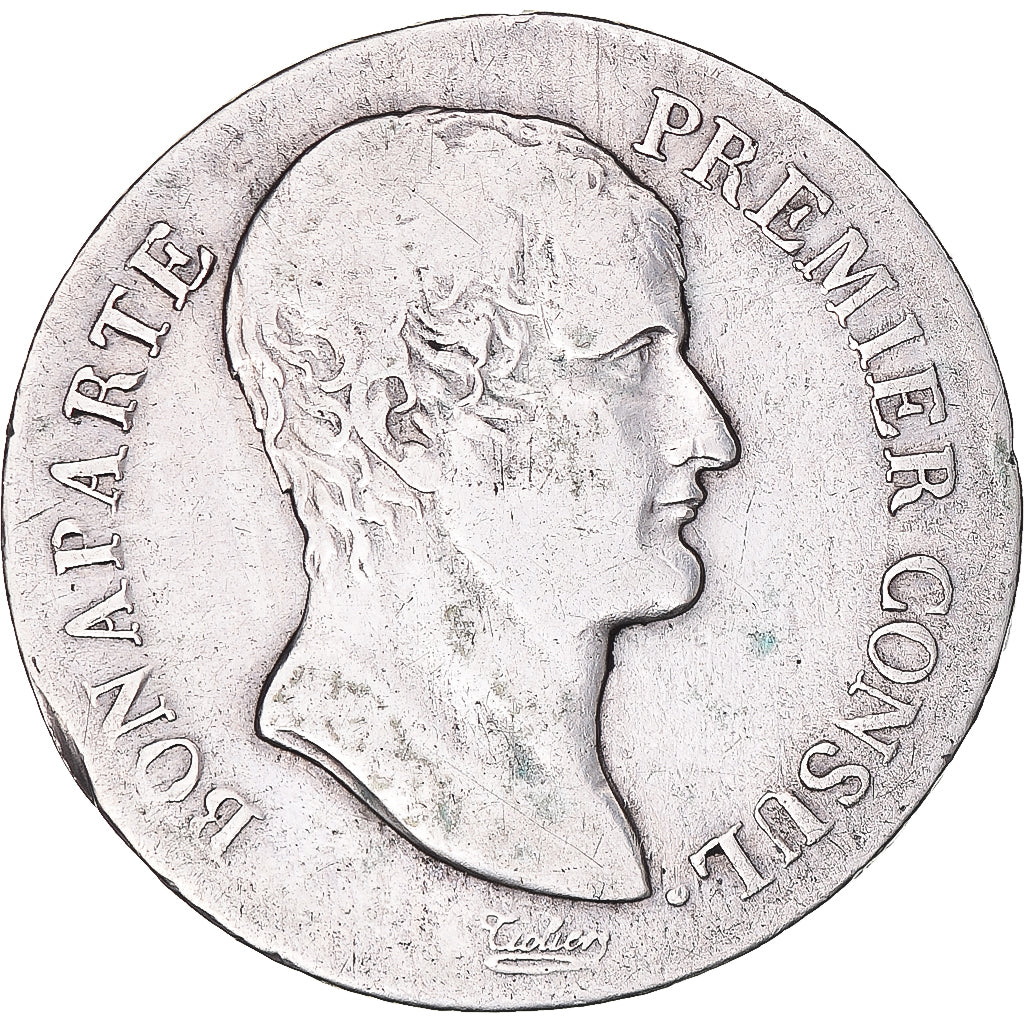 Moneda, Francia, Bonaparte Premier Consul, 5 Francs, An 12 (1804), Toulouse