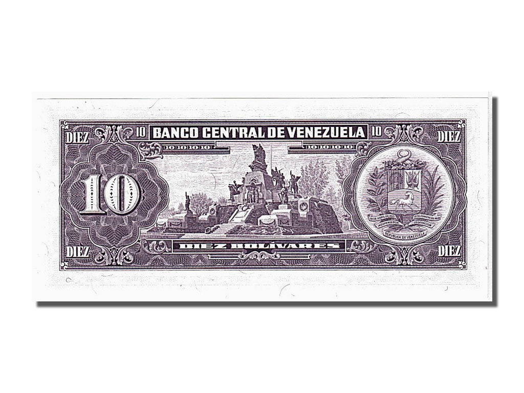 Venezuela, 10 Bolívares, 1988, 1988-11-03, FDS
