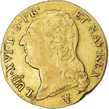 Coin, France, Louis XVI, Louis d'Or, 1786, Limoges, EF(40-45), Gold, KM:591.7