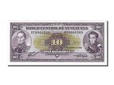 Banknote, Venezuela, 10 Bolívares, 1988, 1988-11-03, UNC(65-70)
