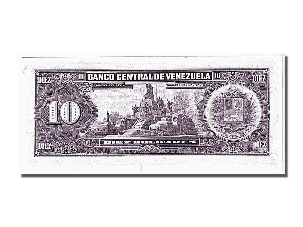 Banknote, Venezuela, 10 Bolívares, 1988, 1988-11-03, UNC(65-70)