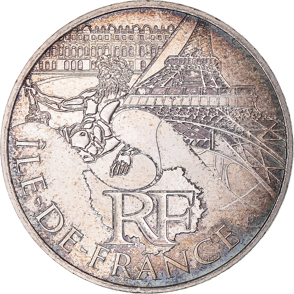 França, Monnaie de Paris, 10 Euro, 2011, Paris, AU(55-58), Prata